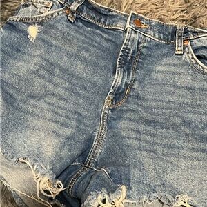 Sonoma Blue Distressed Jean Shorts